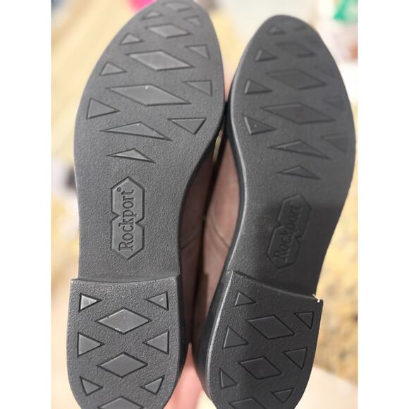 Rockport brown suede tie up ladies oxford Shoes Size 8 - Picture 5 of 5